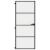 Ușă de interior negru 83x201,5 cm sticlă securiz./aluminiu slim GartenMobel Dekor