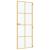 Ușă interior Slim auriu 76x201,5 cm sticlă securizată/aluminiu GartenMobel Dekor