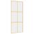 Ușă glisantă, auriu, 90x205 cm, sticlă ESG mată și aluminiu GartenMobel Dekor