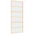 Ușă glisantă, auriu, 90x205 cm, sticlă ESG mată și aluminiu GartenMobel Dekor