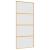 Ușă glisantă, auriu, 90x205 cm, sticlă ESG mată și aluminiu GartenMobel Dekor