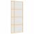 Ușă glisantă, auriu, 90x205 cm, sticlă ESG mată și aluminiu GartenMobel Dekor