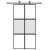 Ușă glisantă, negru, 102,5x205 cm, sticlă securizată/aluminiu GartenMobel Dekor