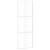 Ușă glisantă, alb, 76x205 cm, sticlă securizată/aluminiu GartenMobel Dekor