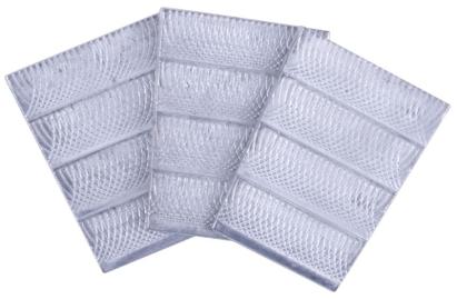 Set clini metalici pentru coadă de topor 20x25x5 mm, 3 bucăți