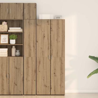 Bufet stejar artizanal 70 x 42.5 x 185 cm Lemn compozit GartenMobel Dekor