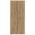 Bufet 2 pcs Stejar Artizanal 80 x 42 x 185 cm GartenMobel Dekor