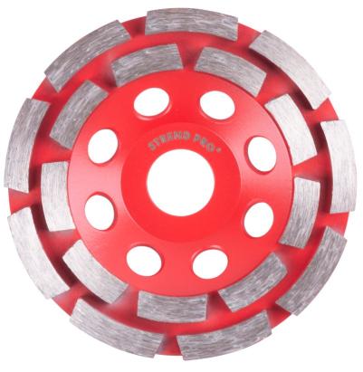 Disc diamantat de șlefuit Strend Pro Premium, dublu rând, 115 mm (22,23 mm)