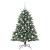 Brad de Crăciun artificial Verde 120 cm PVC și Plastic și Oțel GartenMobel Dekor