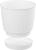 Kvetináč RATOLLA Round 190, biely, s podložkou