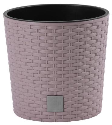 Kvetináč s vložkou RATO Round 200, mocca