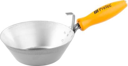 Naberač de zidar ProTec Profi 180 mm cu mâner din lemn