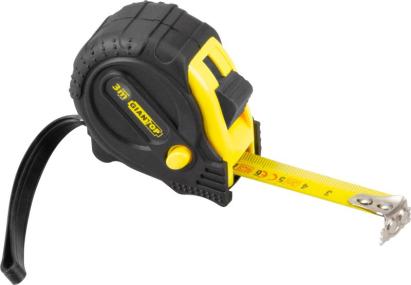 Ruletă GIANT CR-87 CE magnetică 3 m, 16 mm, cu frână și clip