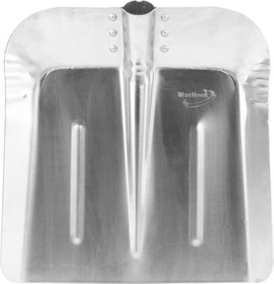 Lopată din aluminiu grea KOVOS 340x340 mm, 1,6 mm, fără coadă
