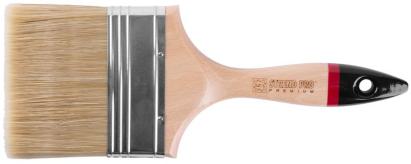 Pensulă plată profesională 4" Strend Pro Premium Master, mâner din lemn