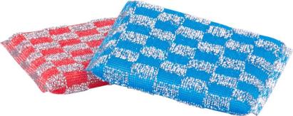 Set 2 bureți de vase Neco 70-0079-11, abrazivi delicați pentru curățare eficientă