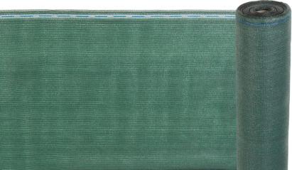 Plasă de umbrire verde POPULAR.NET 90%, HDPE UV, 1 x 25 m, 150 g/m²