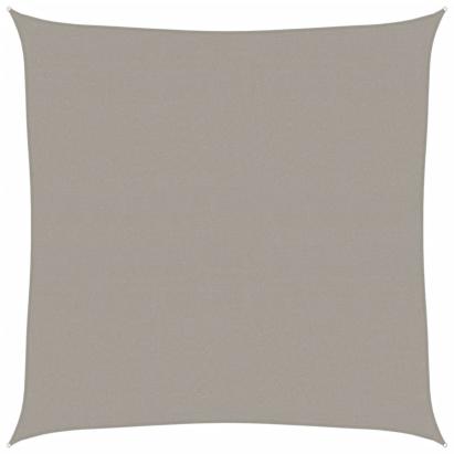 Pânză parasolar, gri deschis, 5x5 m, pătrat, 160 g/m², HDPE GartenMobel Dekor