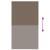 Jaluzea cu role opace cafea 120x230 cm lățime țesătură 116,6 cm GartenMobel Dekor