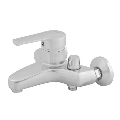 Baterie pentru cadă Fleko FZBC-203, montaj pe perete, finisaj crom