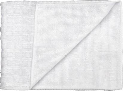 Laveta din microfibră MagicHome 40x30 cm pentru șters praful, albă