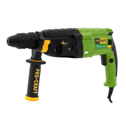 Ciocan rotopercutor ProCraft BH1400 DFR, 790W, 3J, SDS+, cu valiză și accesorii