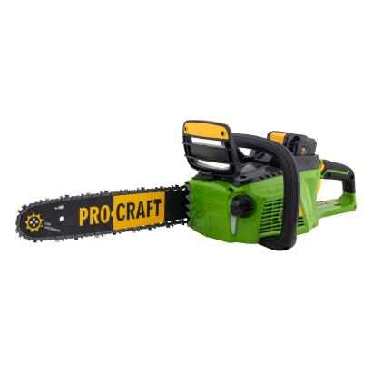 Drujbă cu acumulator Procraft PKA 40LI 40V 4Ah, tăiere rapidă și sigură