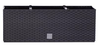 Kvetináč RATO Case 500, antracit, CWS, so zavlažovacím systémom