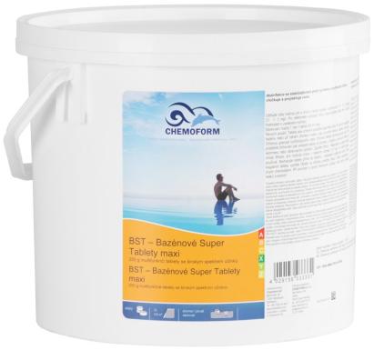 Tablete multifunctionale Chemoform 7605 200 g, dizolvare lenta, galeata 5 kg