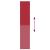 Jaluzea cu role opace Roșu 40x210 cm lățime material 35,7 cm GartenMobel Dekor