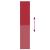 Jaluzea cu role opace Roșu 55x210 cm lățime material 50,7 cm GartenMobel Dekor