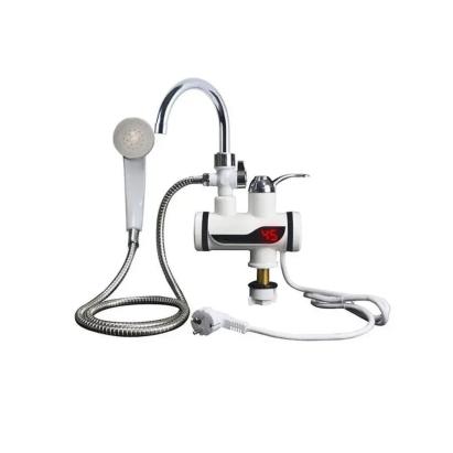 Robinet electric instant pentru apa calda cu afisaj LCD, alb, Korman Technik LZ010LY