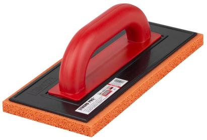 Gletieră Strend Pro Premium REDhand cu burete fin, ABS, 280x140 mm