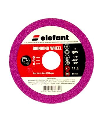 Disc pentru ascutire lant 108*23*3.2mm, Elefant
