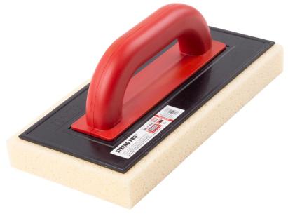 Gletieră cu burete extra Strend Pro Premium REDhand, 280x140x30 mm, ABS
