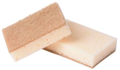 Burete pentru vase York Econatural din sisal de agave, 10x7x2,5 cm, set 2 bucăți