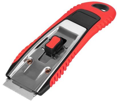 Racletă pentru geamuri și sticlă Strend Pro IS-76-6, lamă SK7, 39 mm