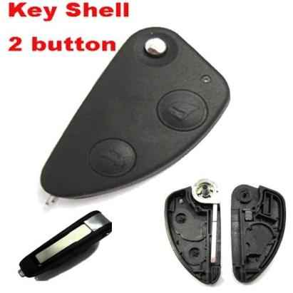 Carcasă cheie tip briceag compatibilă Alfa Romeo 147/156/GT, 2 butoane