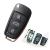 Carcasă cheie tip briceag compatibilă Audi A6 C6/A4 B7, model nou, aftermarket