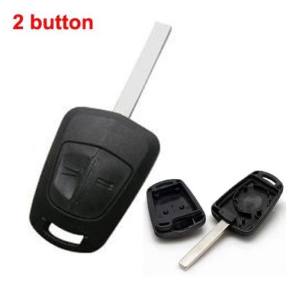 Carcasă cheie compatibilă Opel Astra H, 2 butoane, lamelă HU100 (fără cip)