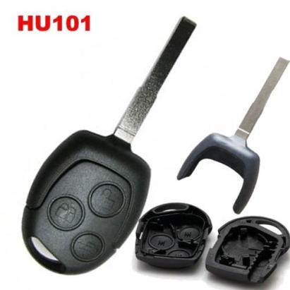 Carcasă cheie compatibilă Ford Focus cu 3 butoane și lamelă HU101, OEM
