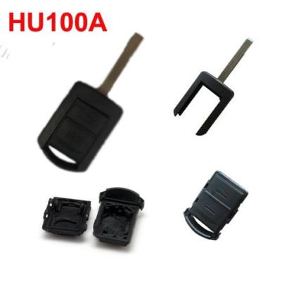 Carcasă cheie compatibilă Opel Corsa/Meriva, 2 butoane, lamelă HU100