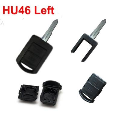 Carcasă cheie compatibilă Opel Corsa C, 2 butoane, lamelă HU46 stânga
