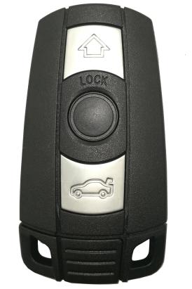 Cheie SmartKey pentru BMW E60/E90/E87, 3 butoane, 868 MHz, fără keyless go
