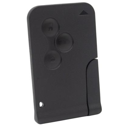 Cartelă compatibilă pentru Renault Megane II, 3 butoane, 433MHz, cip PCF7947