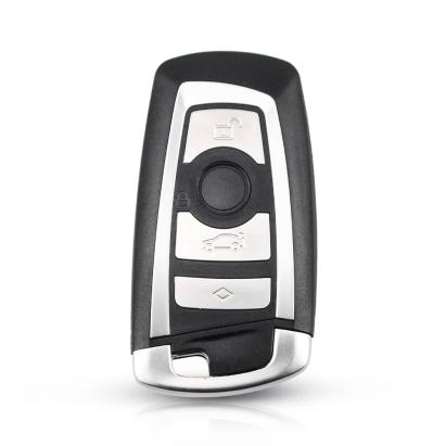 Carcasă cheie BMW SmartKey model nou, 4 butoane, compatibilă Seria 5/7