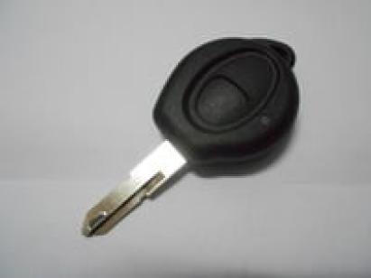 Carcasă cheie compatibilă Peugeot 206, 1 buton, model vechi, tip OEM