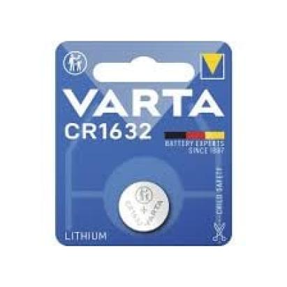Baterie Varta CR1632 3V litiu pentru chei auto, telecomenzi si dispozitive mici