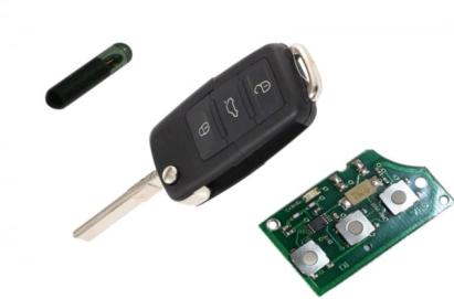 Cheie briceag compatibilă VW MK5 1K0 959 753G, 3 butoane, ID48, HU66