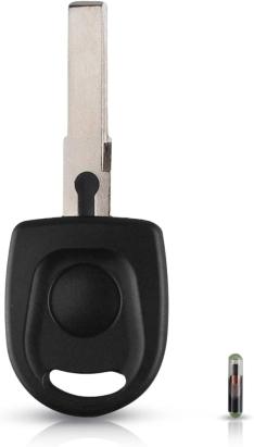 Cheie auto cu cip ID48 și lamelă HU66, compatibilă VW/SEAT/Skoda (Aftermarket)